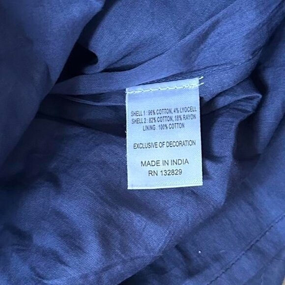 Tularosa ‘Renee’ Mini Dress – Romantic Navy Cotton, NWT, Size L - Picture 5 of 8